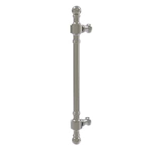 Retro Wave Collection 8 in. Center-to-Center Door Pull in Satin Nickel