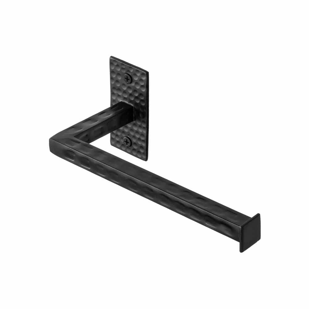 Monarch Modern Hammered Wall Mount Metal Toilet Paper Holder Matte Black price history on PriceWatchPro