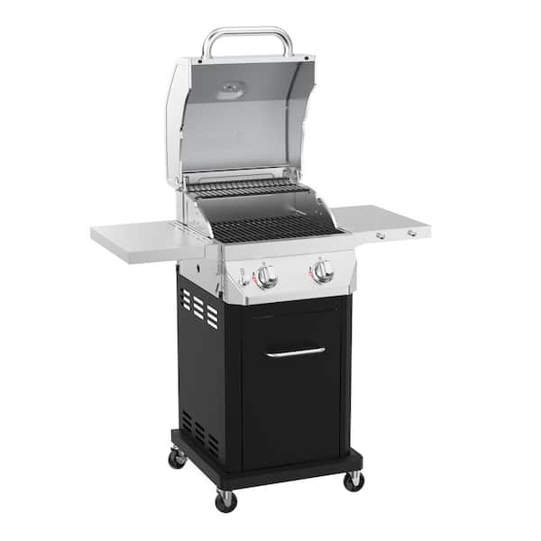 Nexgrill 2 Burner Propane Gas Grill in Black 720-0864RK - The Home