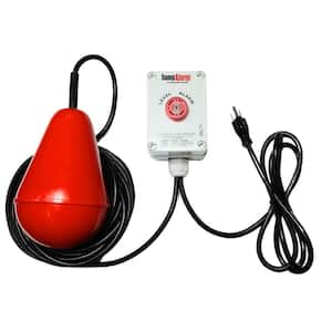 Indoor/Outdoor Sewage/Septic High Water Alarm 120-Volt Includes Sludge Boss Float 33 ft. Float Length
