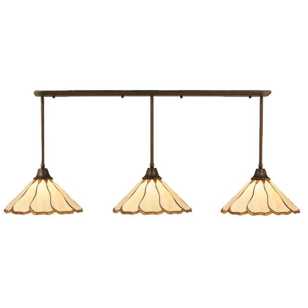 Filament Design Concord 1-Light Brushed Nickel Incandescent Ceiling Pendant