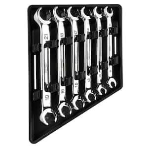 Double End Metric Flare Nut Wrench Set (6-Piece)
