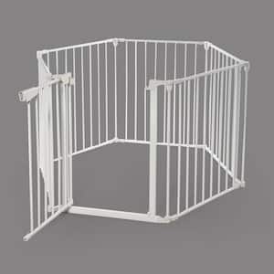 6-Panel Dog Gate Freestanding Playpen