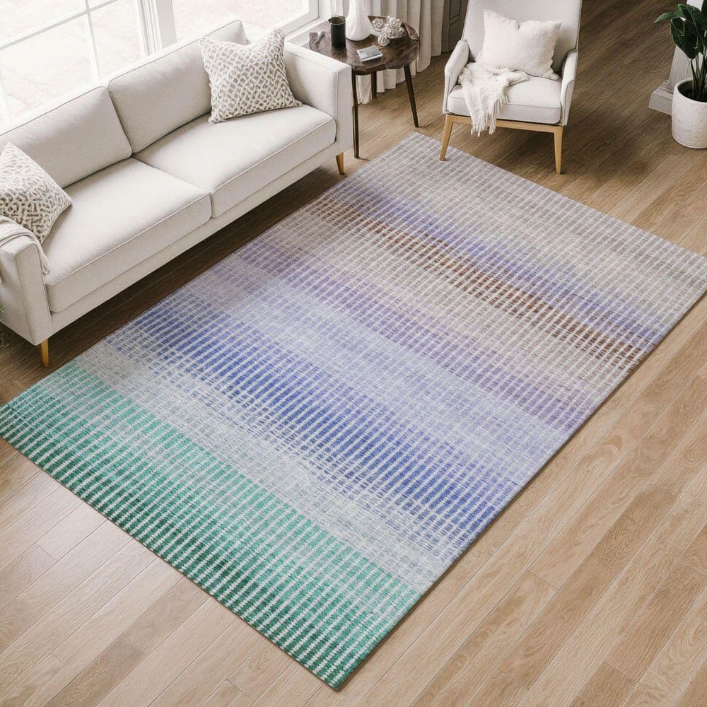 Addison Rugs Chantille Machine Washable Indoor/Outdoor Abstract ACN2313 ...