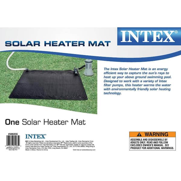 Above Ground 8,000 Gal. Swimming Pool Water Heater Solar Mat, 4 ft. x 4 ft.