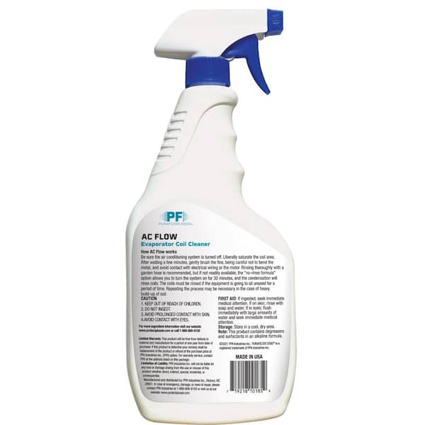 PURAFILTER 2000 32 fl oz. Flow Coil Cleaner PFACF32 - The Home Depot
