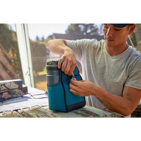 Coleman FreeFlow Autoseal Water Bottle 24oz Slate Blue Stainless Steel Insulated 