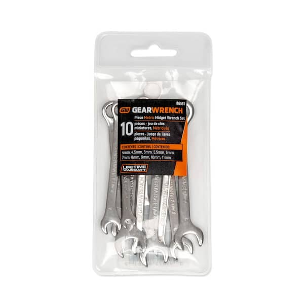 アメリカ GEARWRENCHソケット10個セット 10 Pc. Metric Midget