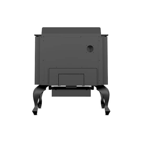 Drolet Columbia II Wood Stove On Legs 1,800 sq. ft. EPA Certified DB03016 -  The Home Depot