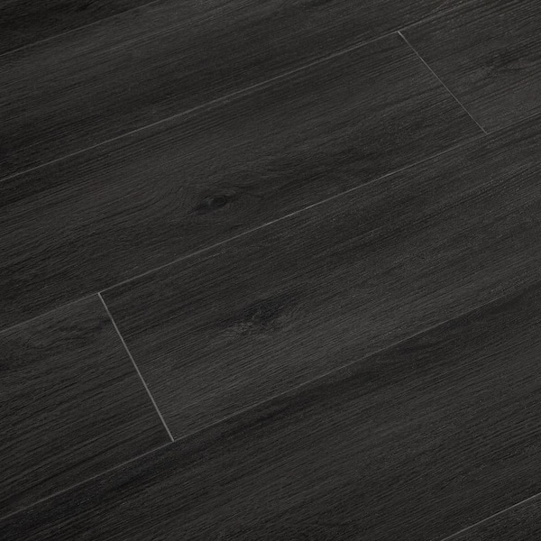 Black Noble Oak 7.5 in. x 47.6 in. Luxury Vinyl Plank Flooring 10 PLA