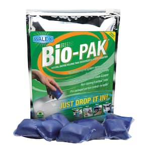Bio-Pak Natural Enzyme Holding Tank Deodorizer and Waste Digester - 50-Pack