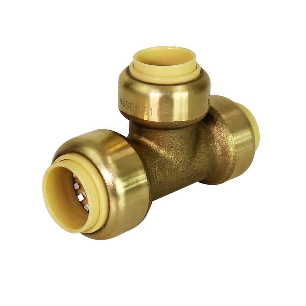 3/4 in. x 1/2 in. x 1/2 in. Push to Connect Reducing Tee Pipe Fittings for Pex, Copper and CPVC Piping price history on PriceWatchPro