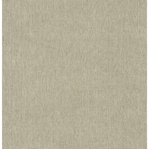 A-Street Prints Light Brown Cheng Woven Grasscloth Wallpaper Sample ...