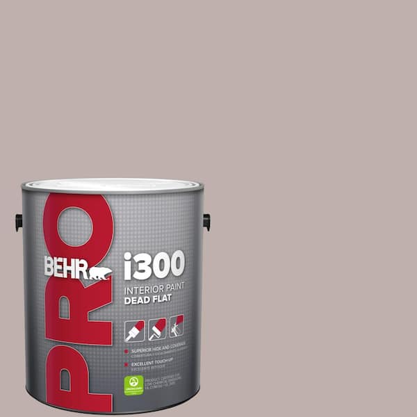 BEHR PRO 1 gal. #740A-3 Oak Ridge Dead Flat Interior Paint