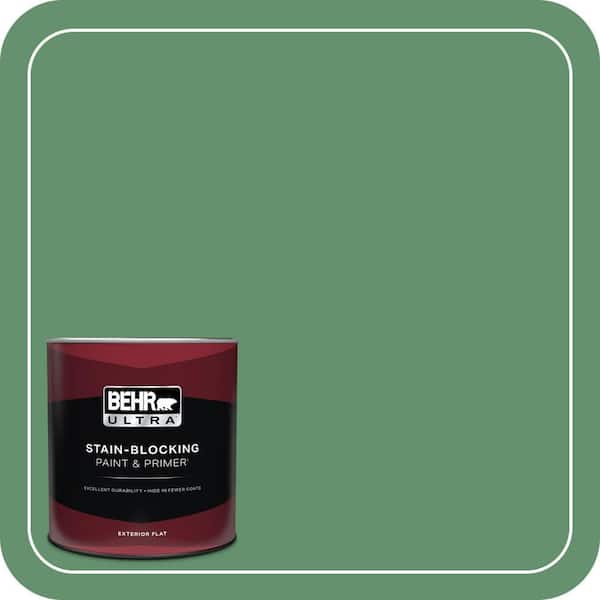 BEHR ULTRA 1 qt. #460D-6 Manchester Flat Exterior Paint & Primer