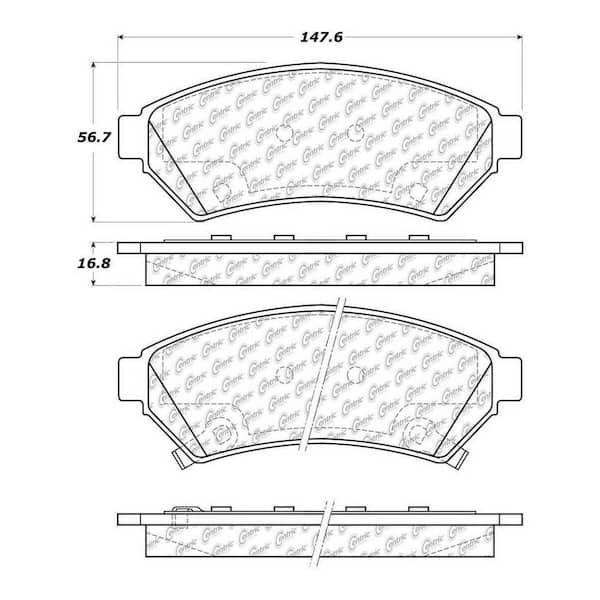 Centric Parts Disc Brake Pad Set