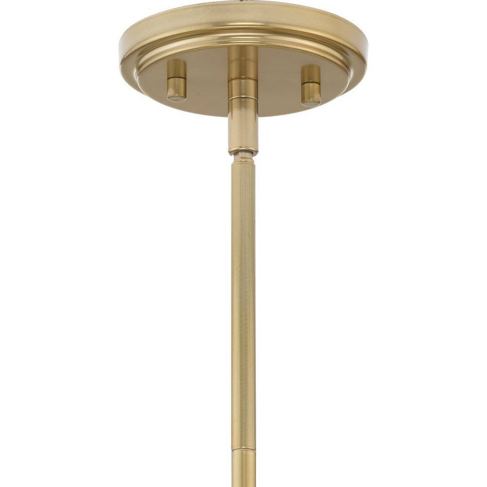Pinellas Soft Gold 6-Light Candle Style Chandelier with Opal Glass Shades
