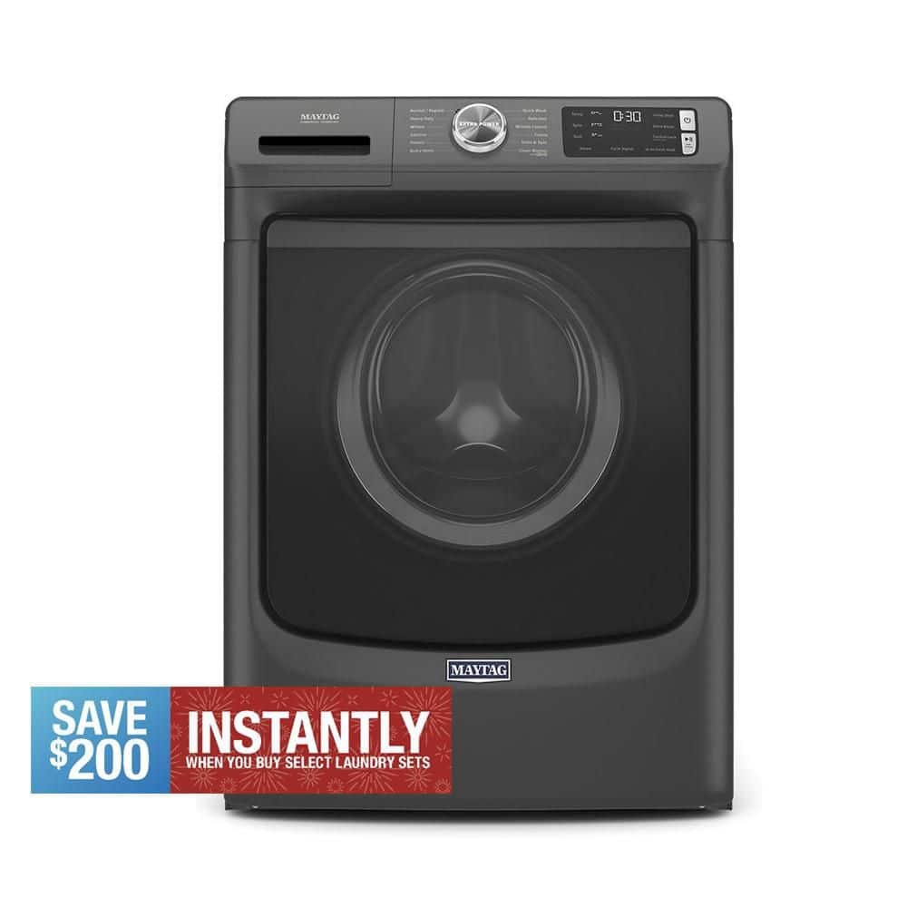 4.8 cu. ft. Front Load Washer in Volcano Black