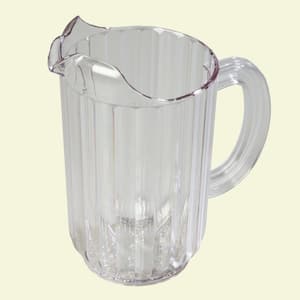 48 oz., 7.67 in. High Polycarbonate Clear Pitcher (Case of 6)