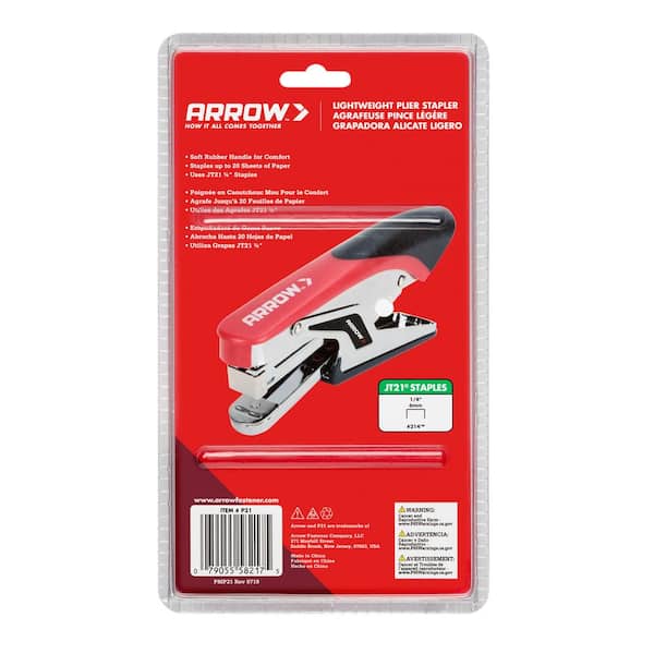 Arrow Plier-Type Stapler P22 - The Home Depot