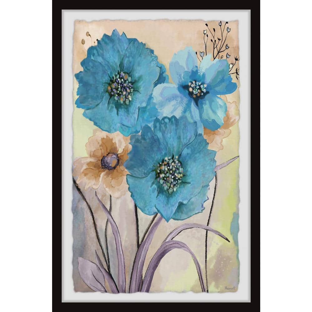 Cultured Bloom by Marmont Hill Framed Nature Art Print 24 in. x 16 in.