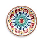 Rio Medallion Assorted Melamine Salad Plate (Set of 6)