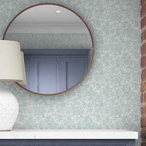 Louise Duck Egg Blue Removable Wallpaper