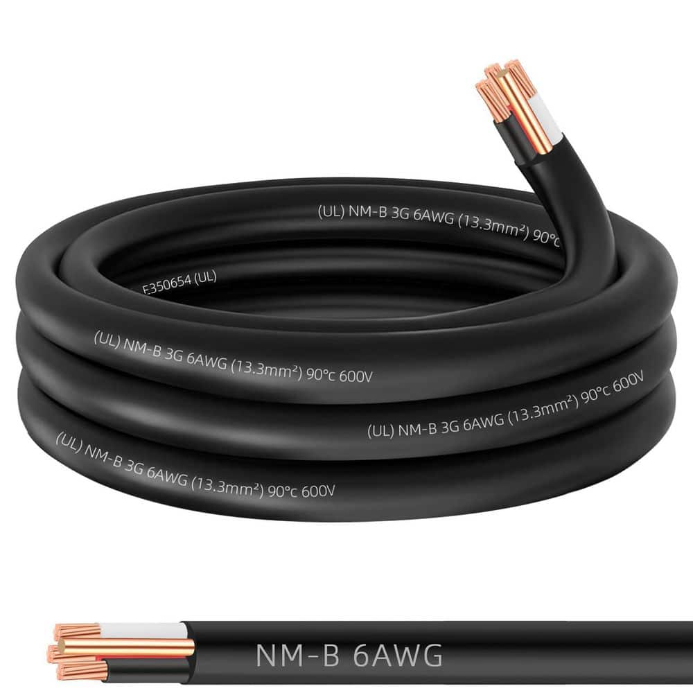 ＴＲＵＳＣＯ　銅線２．６ｍｍ１ｋｇ TDW-26 2825805 15 ft. 6 AWG 3 Conductor NM-B Indoor Stranded Copper Building Wire