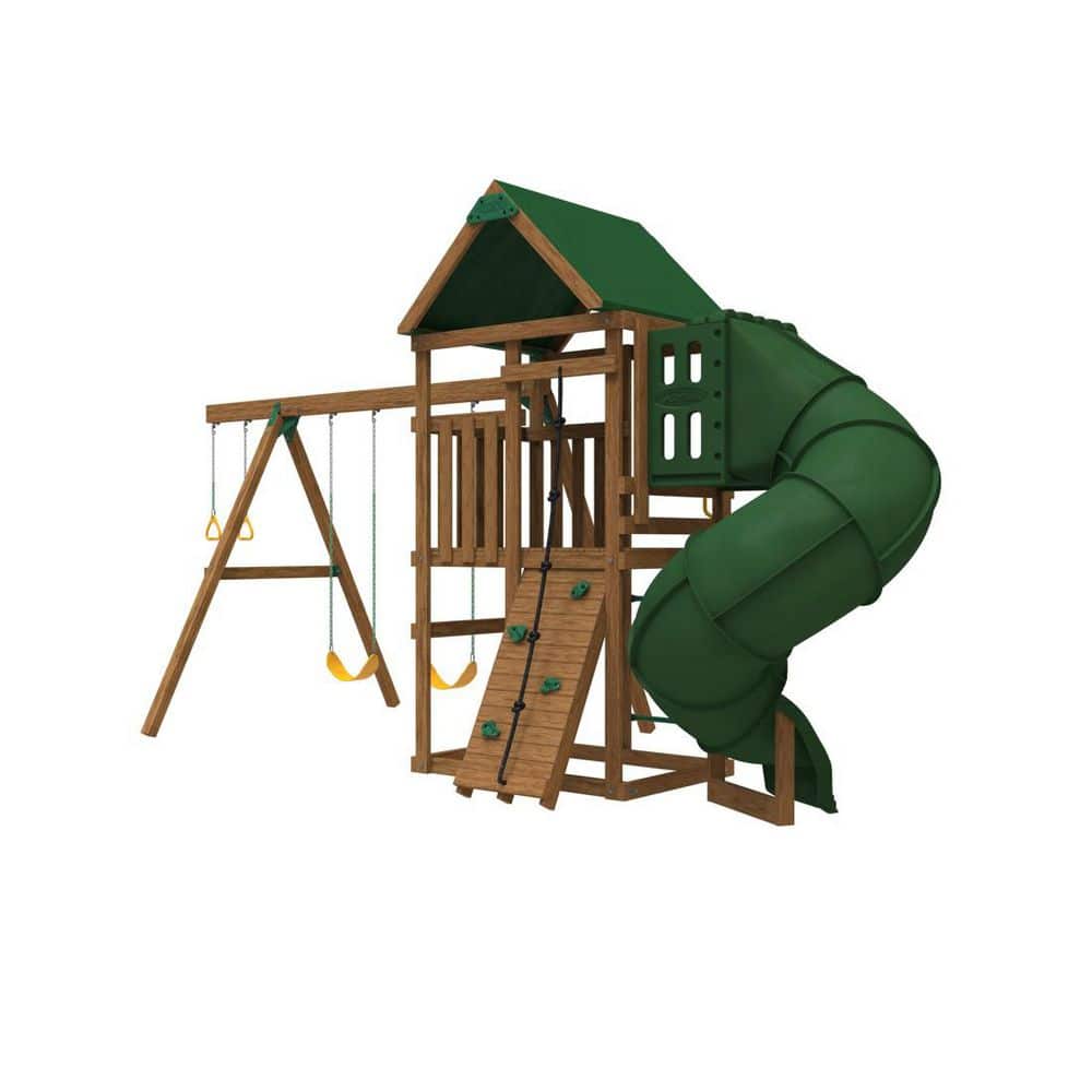 PlayStar Arcadia RTA Wooden Outdoor Playset for Kids KT 8217 KT