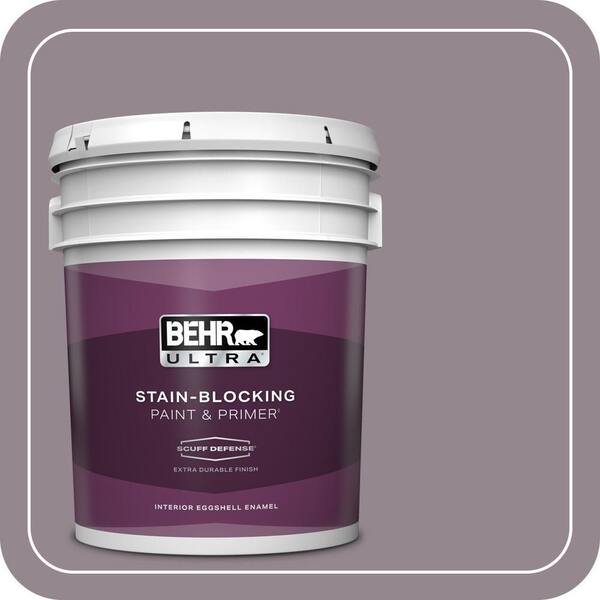 BEHR ULTRA 5 gal. #MQ1-32 Cinema Screen Extra Durable Eggshell Enamel Interior Paint & Primer