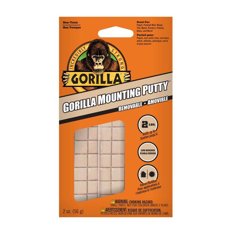 Gorilla 2 oz. Mounting Putty Home Depot Inventory Checker BrickSeek