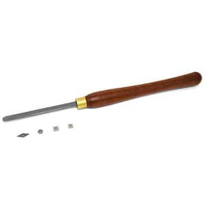 18.5 in. Indexable Wood Turning Chisel with 4 Carbide Cutter Tips