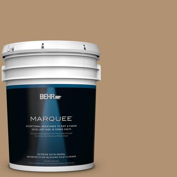 BEHR MARQUEE 5-gal. #QE-30 Keystone Satin Enamel Exterior Paint