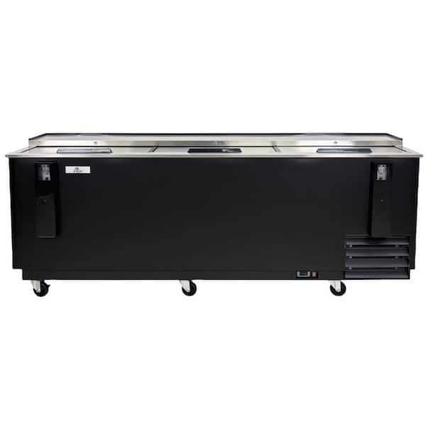 95 in. W 450-Bottles (12 oz.) or 1300-Cans (12 oz.) Beverage Cooler Refrigerator