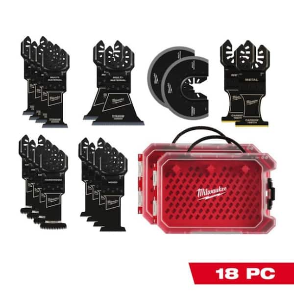 Oscillating Multi-Tool Blade Kit (18-Piece)