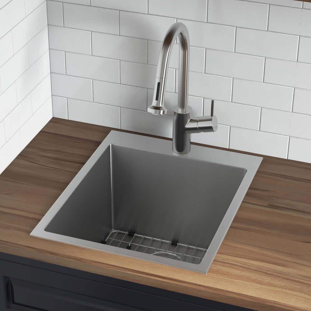 23 x 18 x 12 Deep Laundry Utility Sink Rounded Corners