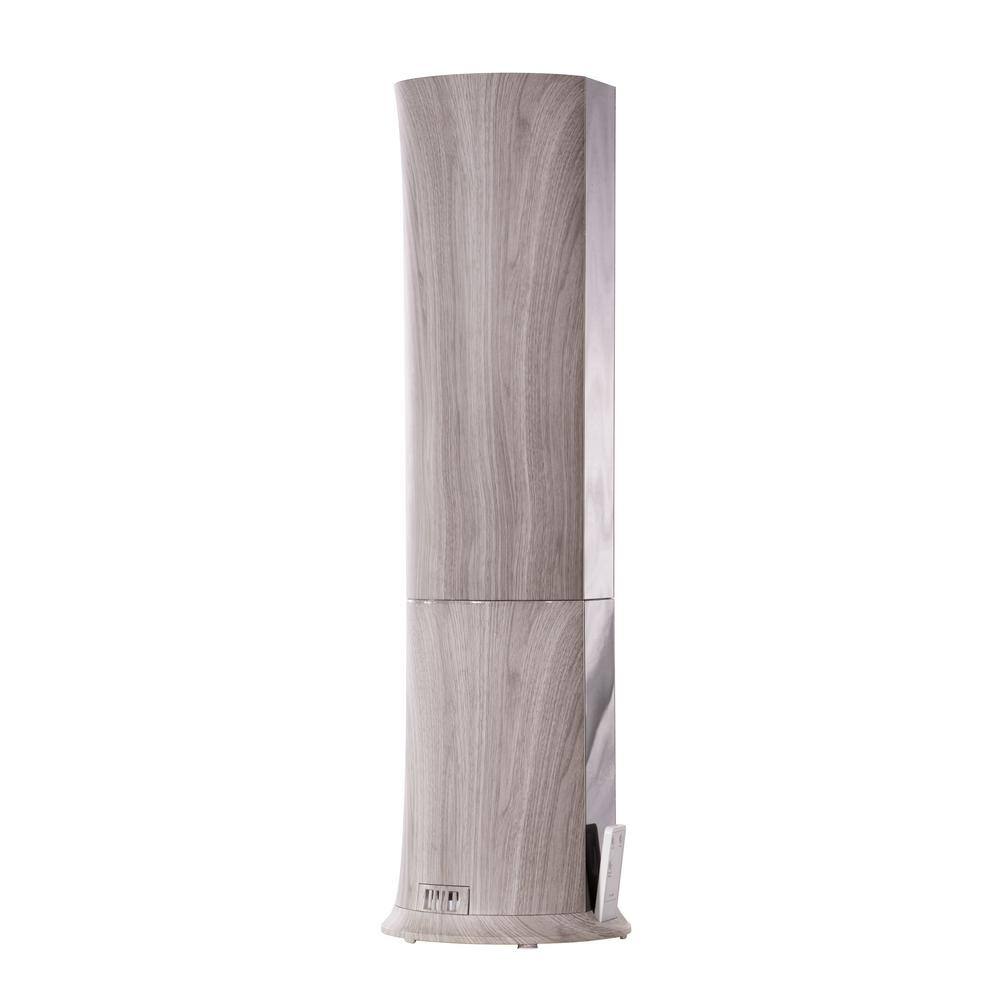Tall Ultrasonic Cool Mist Humidifier with Driftwood Finish