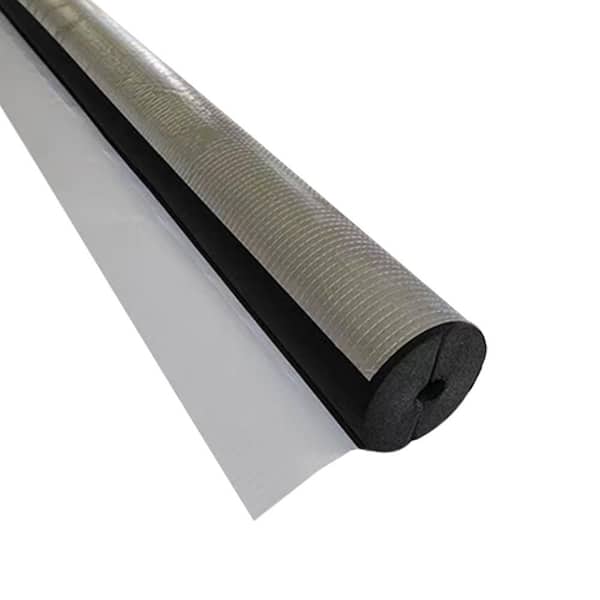 4/5 in. x 6 ft. Pipe Insulation Foam Tube, Self Adhesive Pre Slit Foam Pipe With Aluminum Foil