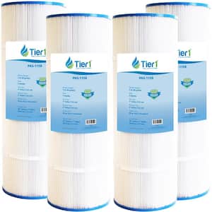 20 in. x 7 in. 320 sq. ft. Pool and Spa Filter Cartridge for Clean and Clear Plus 320, PCC80, Filbur FC-1976 (4-Pack)