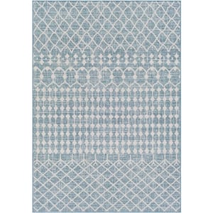 Dina Blue 2 ft. x 2 ft. 11 in. Moroccan Area Rug