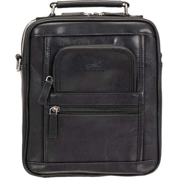 Buffalo Black Double Compartment Tote Bag