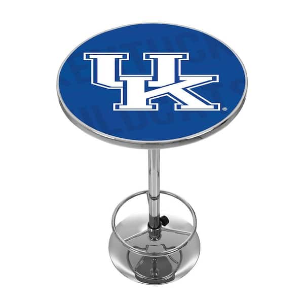 Trademark University of Kentucky Wordman Chrome Pub/Bar Table