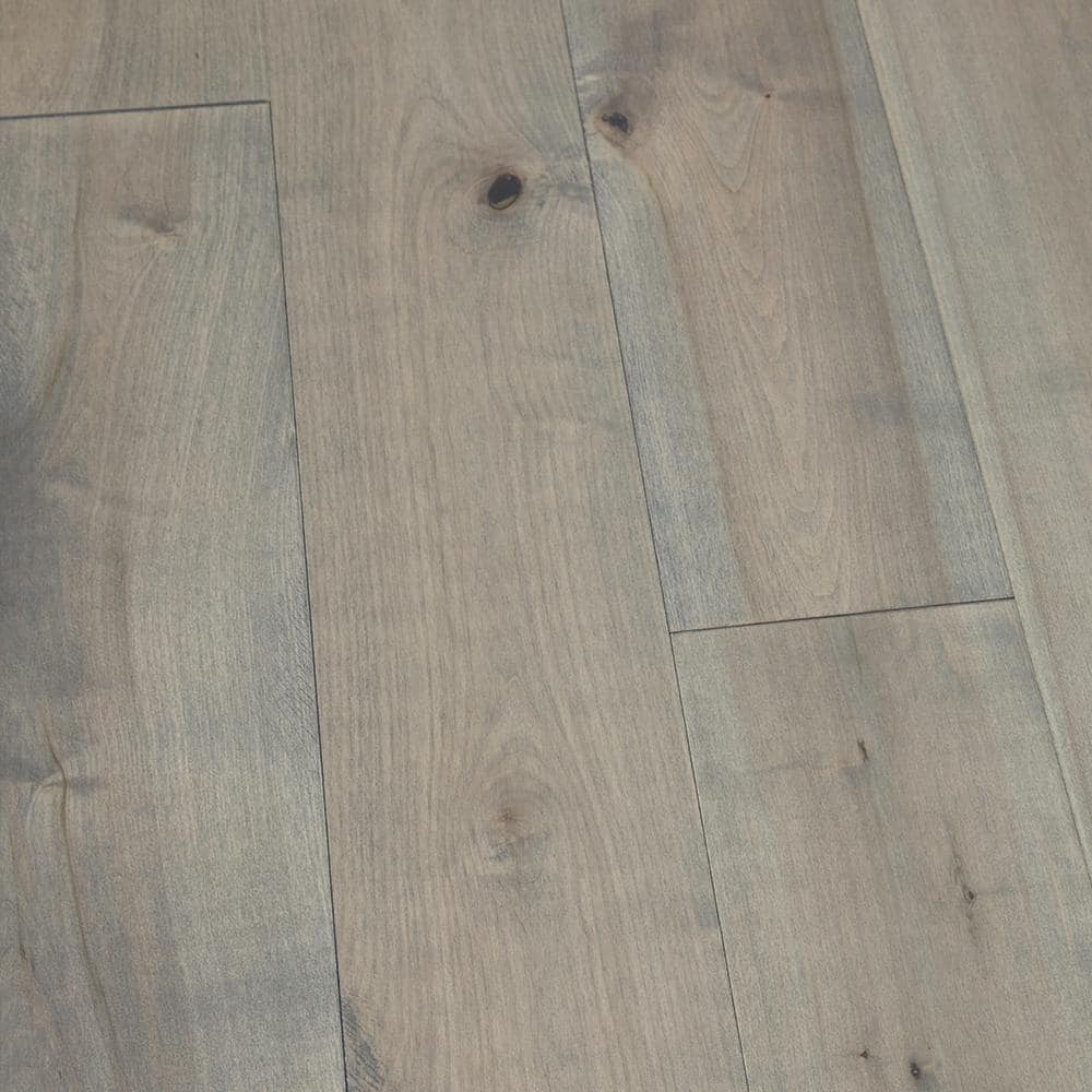 Malibu Wide Plank Capitola Maple 1/2 in. T x 7.5 in. W Water Resistant Wire Brushed Engineered Hardwood Flooring (23.3 sq. ft./case), Light