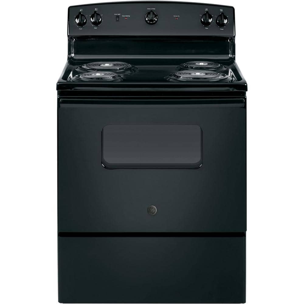 30" Black Freestanding Electric Range with Sabbath Mode