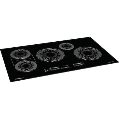 36 in. Induction Modular Cooktop in Black with 5 Elements
