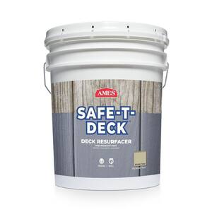 Safe-T-Deck 5 gal. Khaki Tan Slip Resistant Waterproof Deck Coating