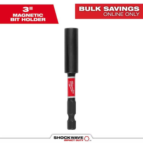SHOCKWAVE Impact Duty 3 in. Magnetic Bit Holder