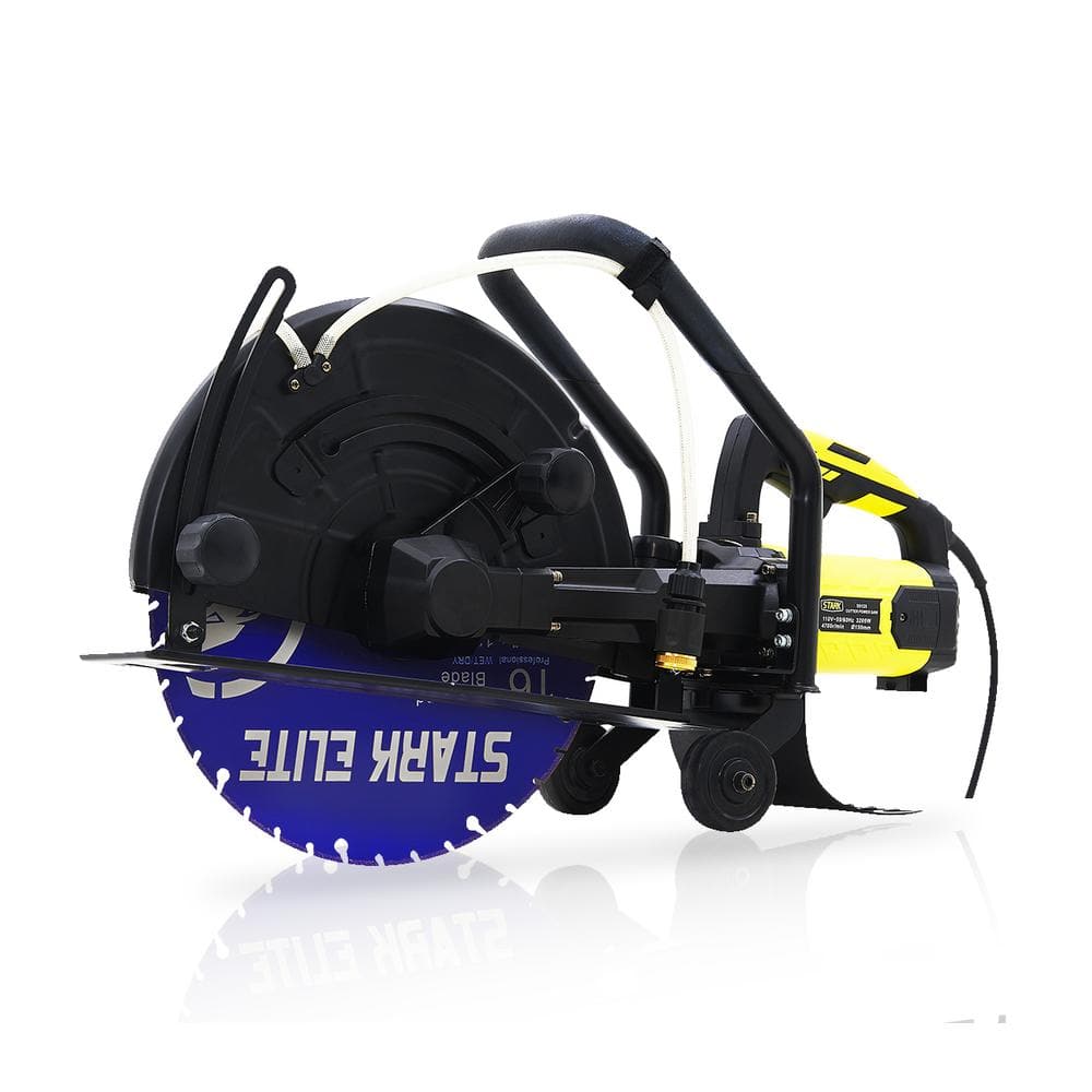 3200-Watt 16 in. Circular Cut Concrete Saw Cutter with Water Line Attachment (No-Blade) price history on PriceWatchPro