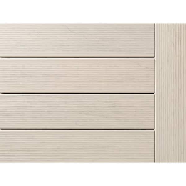 Composite Legacy 5/4 in.x6 in.x16 ft. Square Whitewash Cedar Composite Deck Board (Actual: .94 in.x5.36 in.x16 ft.)