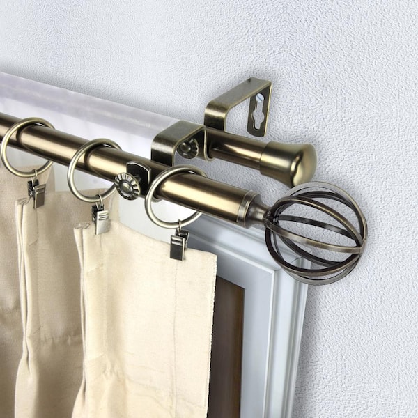 5 Sided Bay Window Curtain Pole Ceiling Fix Shelly Lighting